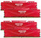 【DDR4 RAM】 GIGASTONE Game Pro 64GB Kit(4x16GB) DDR4 3200MHz PC4-25600 CL 16-18-18-40 Intel XMP 2.0 AMD Ryzen 1.35V UDIMM 288pin sin búfer sin ECC Desktop de Memoria Alto Rendimiento-Rojo