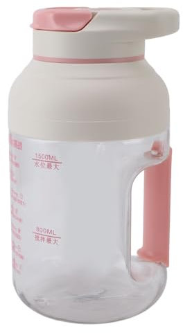 Máquina Exprimidora, Licuadora Portátil Inalámbrica de Gran Capacidad con Capacidad de Jugo de 800 Ml, Batería de 3000 MAh, Exprimidor de Cítricos Eléctrico Personal Recargable