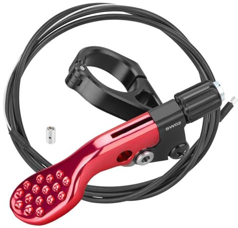 Palanca remota de tija de sillín con cuentagotas, palanca de tija telescópica para ciclismo de montaña | Mando a distancia de tija de sillín ajustable en altura,Control remoto ajustable resistente, pa