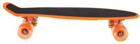 MUSISALY Skateboard Für Outdoor Sport Mit Abgenutzter Oberfläche Robusten Rädern Mit Blitzdesign 30-Grad-Haken Am Heck Für Stunts Langlebig Und Sicher