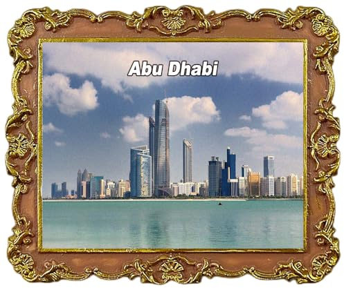 Kühlschrankmagnete, Abu Dhabi, Vereinigte Arabische Emirate, Touristensouvenirs, Kühlschrankdekoration, Magnete