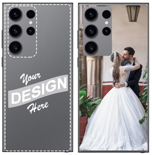 Handyhülle für das Samsung Galaxy S25 Ultra Hülle selbst gestalten Silikonhülle Dein Bild Motiv Design Personalisierte Schutzhülle Silikon Case eigenes Foto individuell Bedrucken erstellen
