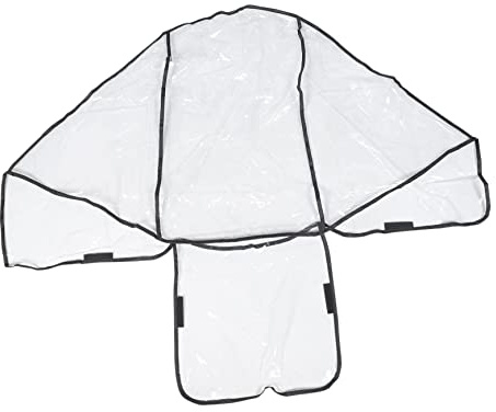 VICASKY Universeller Regenschutz und Einfachem Abnehmen mit Durchsichtiger Pvc Abdeckung für Doppelkinderwagen für Front und Rücksitze für Kinder und Babys