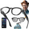 Occhiali Con Fotocamera Intelligente - Lenti Fotocromatiche, Occhiali Da Sole AI Con Fotocamera HD Da 2 MP E Altoparlante Bluetooth Aperto, Occhiali Video Per Attività All'aperto E Viaggi