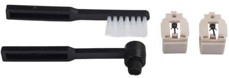 FUBESK for ATN3600L Record Player Needle, Elliptical Stylus for Audio-Technica AT-LP60X USB/BT and AT3600L/AT3651 Cartridges, 2-Pack with Cleaning Brushes