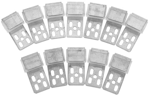 ULDIGI 12 Geräuschlose Sofafederclips aus Kunststoff mit Isolierung Polsterklammern zur Stütze Durchhängender Schlafsofas Möbelreparaturset für Sofafedern Sofa und Couchreparatur