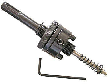 SDS-Plus Aufnahmeschaft für HSS Bimetall Lochsägen Bi-Metall 5/8 Gewinde