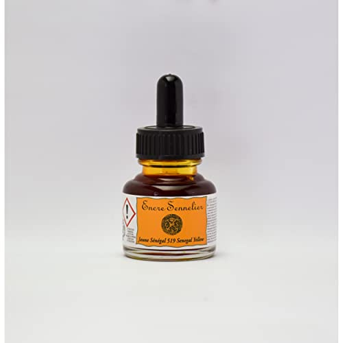 Sennelier Ink 30 ml Bottle - Senegal Yellow by Sennelier