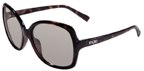 EX3D 1008 Polfilterbrille Women klassisch braun