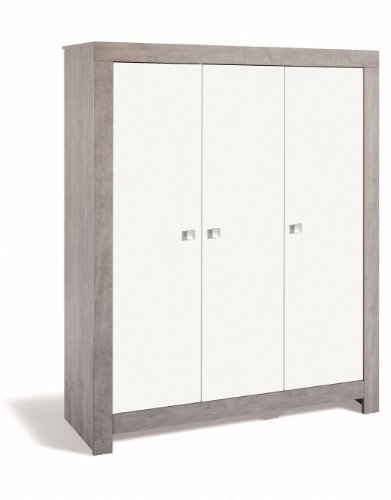 Schardt 06 791 22 00 3- türiger Kleiderschrank Nordic driftwood/weiß
