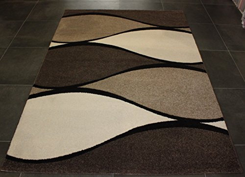 Lalee 347167371 Teppich Modern 102, 200 x 290, caramel