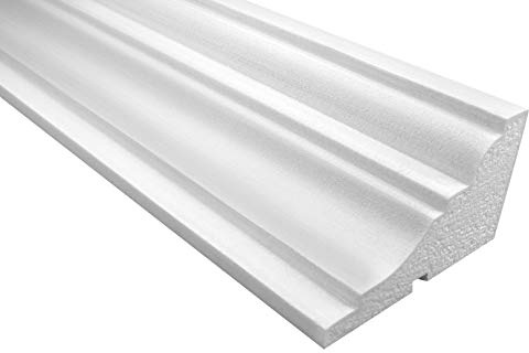 2 Meter | Fassade | Gesims | EPS | PU | stoßfest | 95x160mm | KC114