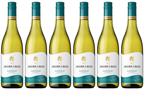 Jacob's Creek Chardonnay White Wine, 6 x 75cl