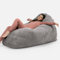 Lounge Pug, Riesen Sitzsack Couch, Sitzsack Sofa, Cord Schiefergrau