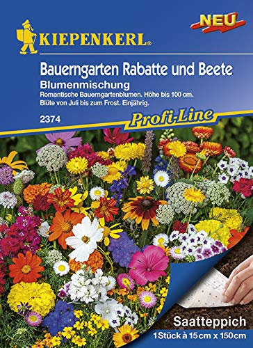 Kiepenkerl 2374 Blumenmischung Bauerngarten Rabatte und Beete (Saatteppich)