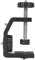 EBTOOLS Camera C Clamp,Large Aluminium Alloy Black C Clamp Mount Fixed Desktop Bracket Replacement for Flashlight Camera Tripod Photography