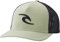 Rip Curl Herren Icons Trucker Hat, Mesh Back Cap Snapback for Men, Adjustable Baseballkappe, Hellgrün, Einheitsgröße