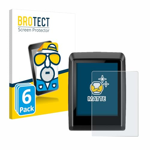 BROTECT Entspiegelungs-Schutzfolie für Bosch Kiox 500 (6 Stück) Matte Displayschutz-Folie, Anti-Reflex, Anti-Fingerprint