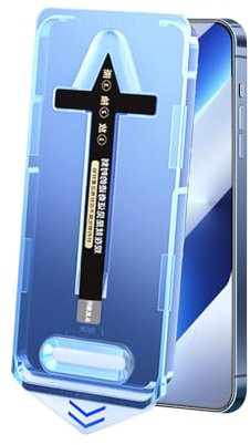 LONGTO hopstlyhurah Invisible Artifact Screen Protector -Dust Free Without Bubbles for iPhone (for iPhone 14,1 Set)