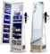 FREDEES Full-Length Mirror with Jewelry Storage: 360° Swivel Standing Jewelry Cabinet with Lights - Rotatable Standing Jewelry Armoire Organizer with Foldable Makeup Shelf White