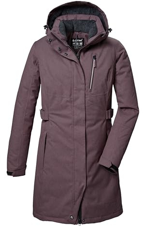 Killtec Damen Kow 303 Wmn Prk Funktionsparka/Parka mit abzippbarer Kapuze