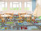 Capslpad Autoteppich Kinder 200x300cm rutschfest Kinderteppich Stadtplan Interaktive Spielteppich Waschbar Kreativ Pädagogisch Spielmatte für Kinder Teenager Kinderzimmer Spielzimmer Dekor,Hellblau