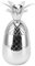 Acouto Edelstahl-Cocktail-Shaker, Ananas-Form, Großes Fassungsvermögen, Exquisit für Zuhause, Bar, Trink-Shaker (Silver)