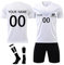 Personalisierte Fußballtrikot Erwachsene Kinder Fußballtrikot mit Logo Name Nummer, benutzerdefinierte Fußballtrikot Shorts Socken Jungen Herren