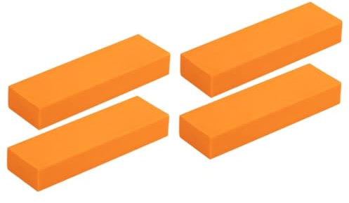 PRETYZOOM 4 Stück Radiergummi sanitärreiniger Reinigungsbürste Schmutzradierer Stain Remover rostfleckenentferner deconz kleines Reinigungswerkzeug Edelstahl-Fleckenradierer Schrubbwerkzeug