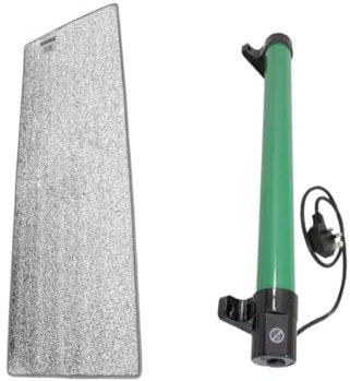 Weedness Grow Heizung 120 Watt 60 cm + Isoliermatte Lang für Growboxen & Pflanzen - Indoor Anbau Grow Heizstrahler Schnellheizer Sparsam