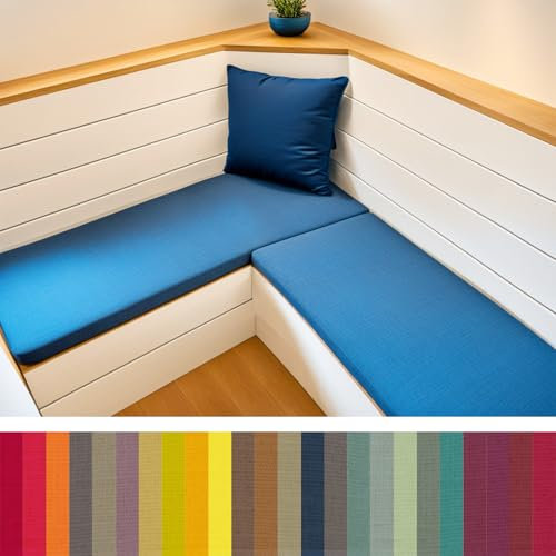 Benutzerdefinierte Bankkissen Outdoor, Wasserfeste Eckbank Sitzpolster, Abnehmbarem Bankauflagen Sitzkissen Bank, Outdoor Schaukel Sitzkissen, Rutschfeste Bankkissen, Für Gartenmöbel, Esszimmer (8cm)