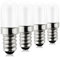 Bigzom E14 LED Kühlschranklampe Glühbirne E14 1.5w, Warmweiß 3000K lampe,Ersatz für 15W Halogenlampen,85Ra 360° Glühbirne für Kühlschrank Nähmaschine 220-240VAC, 4er Set