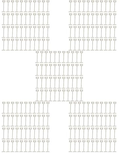 DOITOOL 5 Sätze Stahlnadel Zur Fliesennivellierung Fliesenabstandshalter Nivellierstift Für Fliesen Aus Stahl Bodenfliesen Abziehen Und Aufkleben Fliesenkleber Silver 200 Stück * 5