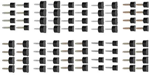 High Heel -Spitze, High Heel Protector Shose Reparatur -Taps -Kappen TPU Polyurethan Eisen 80pcs High Heel Tipps Schuhe Reparieren Multisize -Ersatz