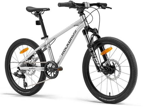 ROCKBROS Darwin Ⅲ Kinderfahrrad 20 Zoll Mountainbike für Kinder Jungen Mädchen 8-12 Jahren, mit 7 Gang Schaltung Jungenfahrrad Fahrrad aus Aluminum Frame