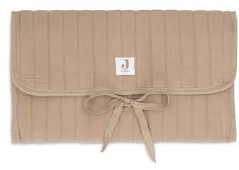 Jollein Wickelunterlage Baby - Hydrophil, Biscuit - Wickelunterlage - 100% Baumwolle - 71x50cm