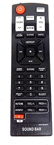 Télécommande AKB73575401 for Barre de Son LG NB5540A NB5541 NB2430A NB4540 NB3250A Fernbedienung