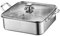 Cabilock Olla de Hot Pot Dividida de Inoxidable de Multifuncional con Tapa para Cocina y Reuniones Familiares