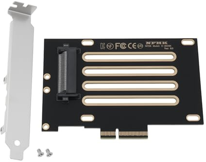 Create idea SFF-8639 U.2 U2 auf PCI-E 3.0 X4 Lane Host Adapterkarte Kompatibel mit Intel Motherboard 750 NVMe PCIe SSD