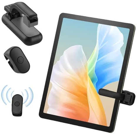 Voltapagina a Click per E-Book Lunga Durata Batteria Design Ergonomico | Telecomando Voltapagina Antiscivolo Per E-Book Forniture E Per E-Reader Donna Uomo Bambini Ragazze Giovani Adolescenti