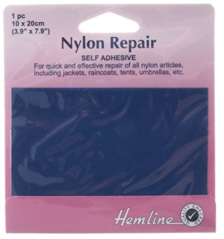 Nylon Repair Patch Self-Adhesive 10x20cm: Ryl Blue