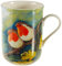 Maxwell & Williams PBW1007 Tasse 330 ml – Birds of the World – Bone China Porzellan, Geschenkbox – Vogel-Motiv Rot