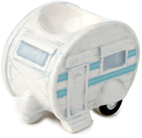 Portauovo in Ceramica a forma di camper Roulotte