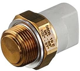 HELLA 6ZT 007 802-001 Temperaturschalter, Kühlerlüfter - 12V - 3-polig - Flachstecker - geschraubt - Schließer