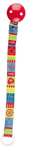 sigikid, Mädchen und Jungen, Schnullerband, Bunt, 40828