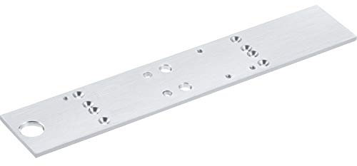Geze 59107, silber Montageplatte für TS 5000EFS/RFS/E-HY/4000E