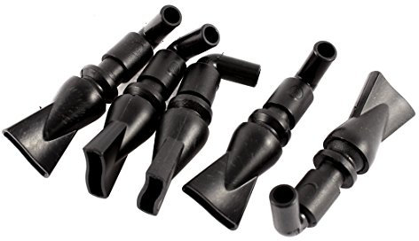 sourcing map Aquarium Pump Duckbill Nozzle Water Outlet Return Pipe Fitting 5pcs