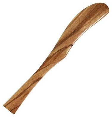 Olivenholz Buttermesser Butter Messer Streichmesser ca. 18 cm mit schöner Maserung Unikate aus Oliven Holz