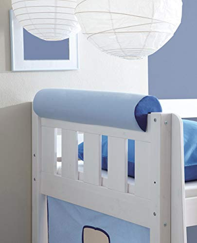 TiCAA Kinder Nackenrolle für Hochbett mit Farbauswahl