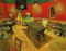 Wieco Art The Night Cafe in the Place Lamartine in Arles Impression sur toile classique Art mural par Van Gogh Reproduction de peintures à l'huile Abstrait Tableaux pour la cuisine, la maison